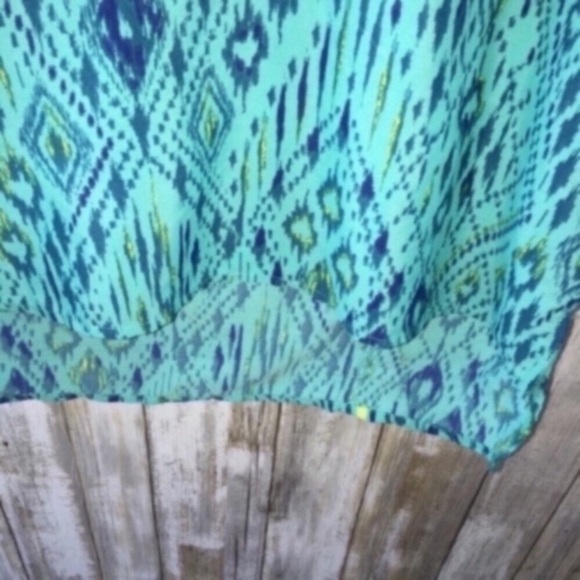 American Eagle Ombré High Low Blouse - Picture 5 of 5